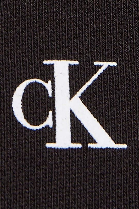 Chłopiec Calvin Klein Jeans spodnie dresowe bawełniane dziecięce REGULAR JOGGER IU0IU00604.9BYH czarny