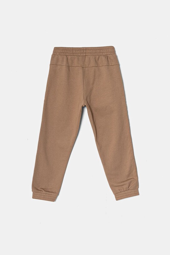 EA7 Emporio Armani spodnie dresowe dziecięce 6DBP58.BJEXZ beżowy AW24