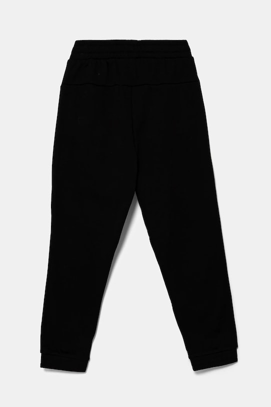 EA7 Emporio Armani spodnie dresowe dziecięce 6DBP58.BJEXZ czarny AW24