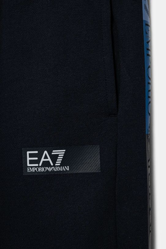 Băieți EA7 Emporio Armani pantaloni de trening pentru copii 6DBP60.BJEXZ albastru