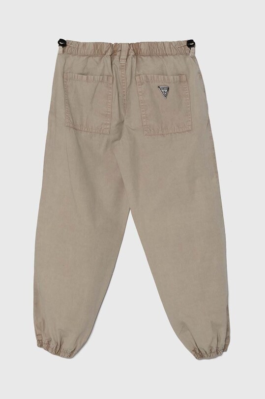 Момче Детски памучен панталон Guess L4YB01.WGBT0.9BYH бежов