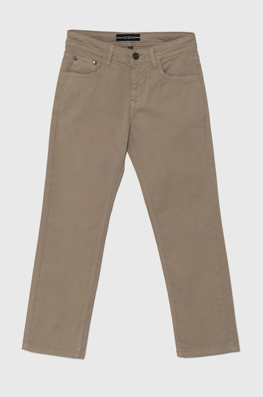 Дитячі штани Guess L4YB05.WDD52.9BYH бежевий AW24