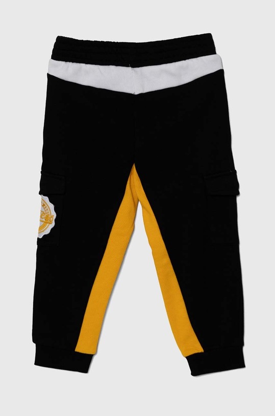 Guess spodnie dresowe bawełniane dziecięce N4YQ12.KA6R4.9BYH czarny AW24