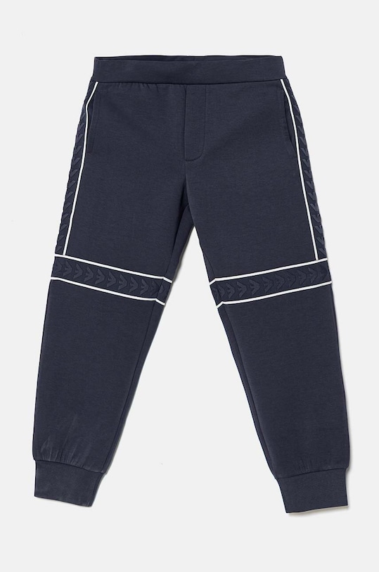 Детские спортивные штаны Emporio Armani аппликация голубой 6D4PJD.1JHSZ