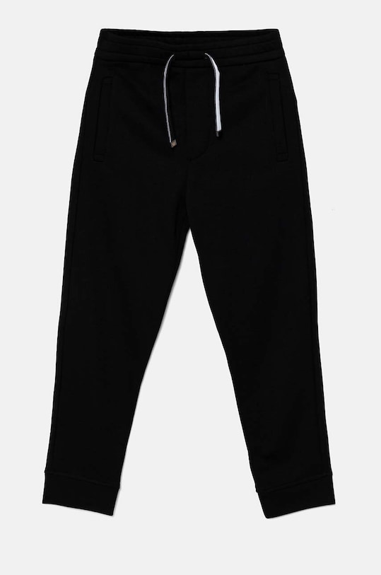 Dětské tepláky Emporio Armani pletenina černá 8N4PS9.1JRIZ