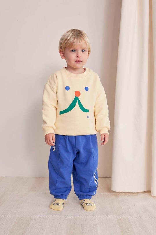 Дитячі спортивні штани Bobo Choses Diamonds 224AB062 блакитний