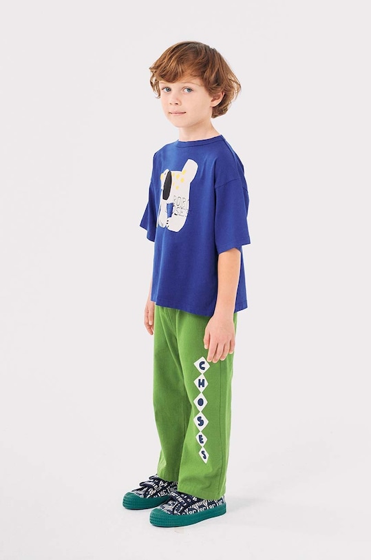 Bobo Choses pantaloni tuta in cotone bambino/a Diamonds 224AC091