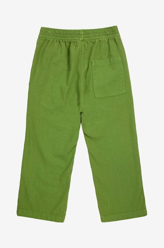 Băieți Bobo Choses pantaloni de trening din bumbac pentru copii Diamonds 224AC091 verde