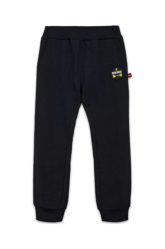 Lego pantaloni de trening din bumbac pentru copii LWPHILO 603 12011289 negru AW24