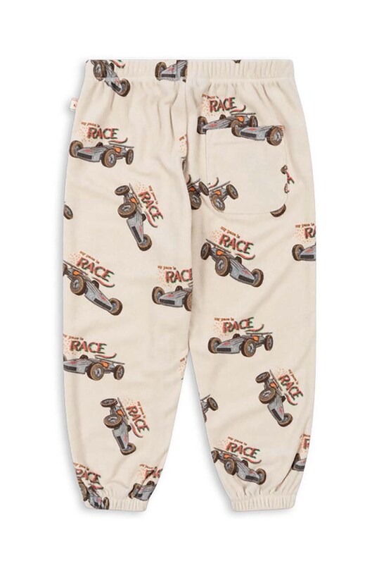 Konges Sløjd pantaloni de trening pentru copii ITTY SWEAT PANTS GOTS KS101539 bej AW24