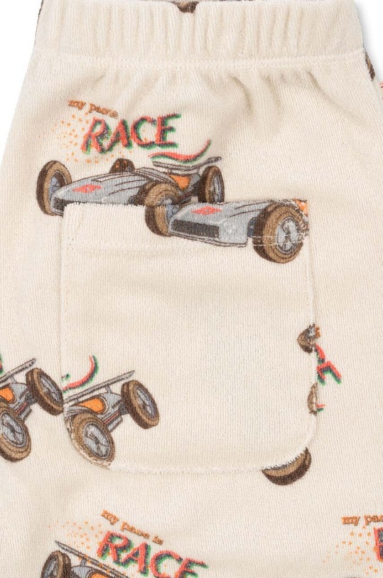 Detské tepláky Konges Sløjd ITTY SWEAT PANTS GOTS béžová KS101539