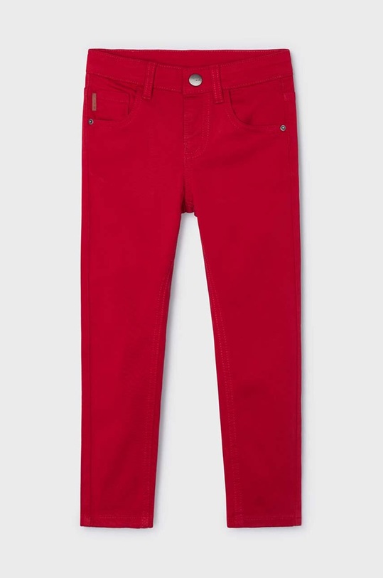 Mayoral pantaloni copii slim fit basic panza rosu 517.5B.Mini.9BYH