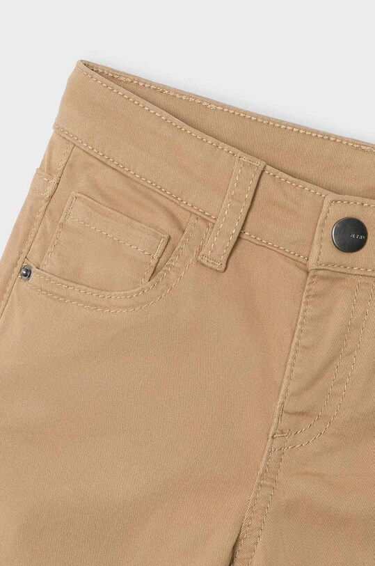Mayoral pantaloni copii slim fit basic 517.5B.Mini.9BYH bej AW24