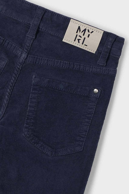 Mayoral pantaloni din catifea pentru copii sztruks slim fit basi 537.5C.Mini.9BYH bleumarin AW24