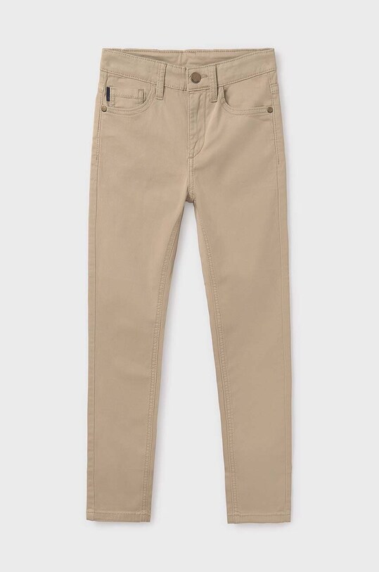 Mayoral pantaloni copii slim fit basic panza bej 582.7C.Junior.9BYH