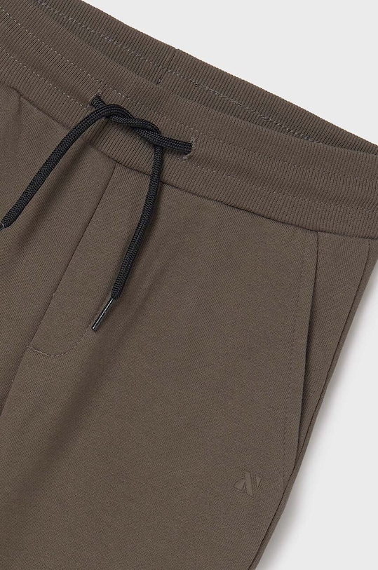 Mayoral spodnie dresowe dziecięce 705.7A.Junior.9BYH zielony AW24