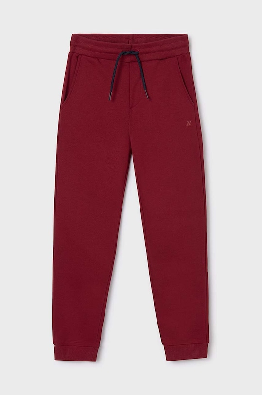 Mayoral pantaloni de trening pentru copii 705.7A.Junior.9BYH burgundia AW24