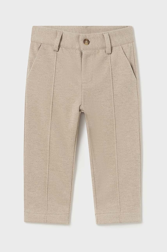 Dětské kalhoty Mayoral látka béžová 2531.3A.Baby.9BYH
