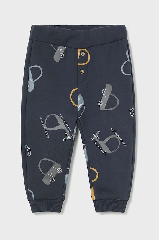 Mayoral spodnie dresowe dziecięce dzianina granatowy 2541.3F.Baby.9BYH