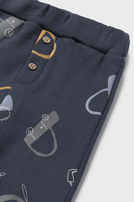 Mayoral spodnie dresowe dziecięce 2541.3F.Baby.9BYH granatowy AW24