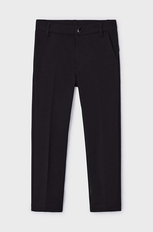 Detské nohavice Mayoral s elastanom čierna 4528.5A.Mini.9BYH