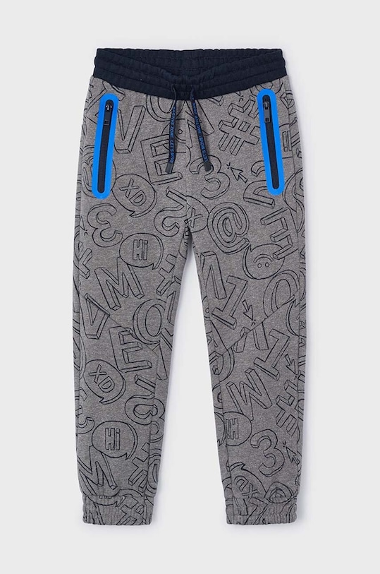 Mayoral spodnie dresowe dziecięce 4542.5H.Mini.9BYH szary AW24