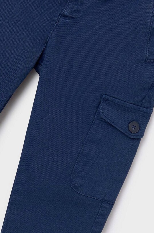 Băieți Mayoral pantaloni copii cargo slim 7533.7B.Junior.9BYH bleumarin