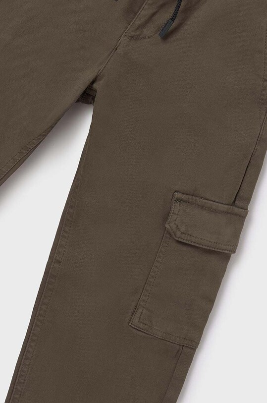 Mayoral spodnie dziecięce cargo broken 7541.7E.Junior.9BYH beżowy AW24