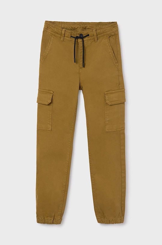 Детские брюки Mayoral cargo broken 7541.7E.Junior.9BYH коричневый AW24