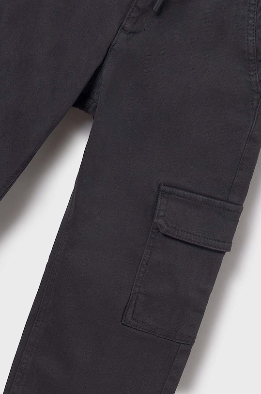 Dětské kalhoty Mayoral cargo broken 7541.7E.Junior.9BYH šedá AW24