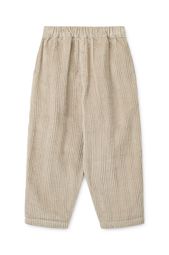 Dečki Otroške bombažne hlače Liewood Borris Corduroy Pants LW19153 bež