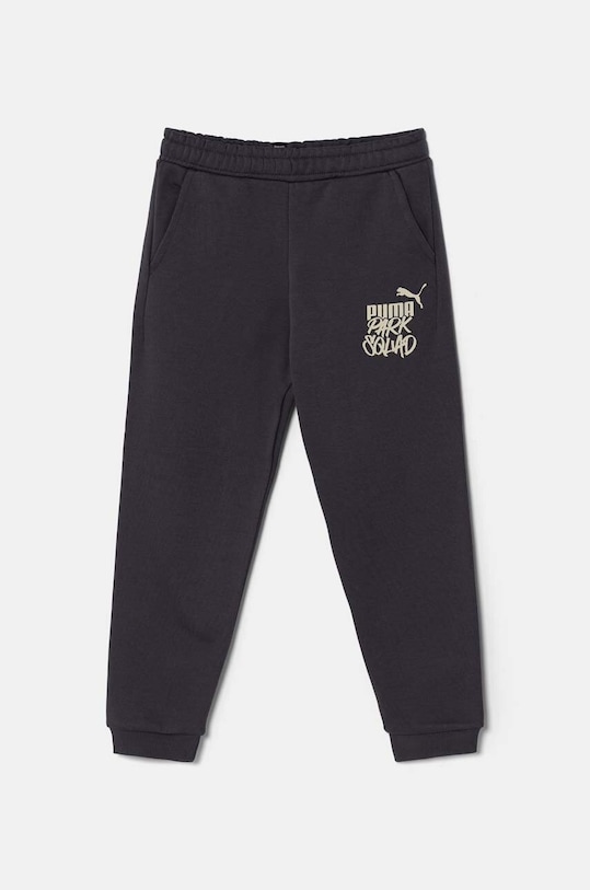 Puma spodnie dresowe dziecięce ESS+ MID 90s Sweatpants dzianina szary 681878