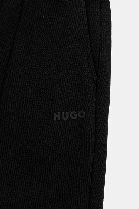 Băieți HUGO pantaloni de trening pentru copii G00175.162.174 negru