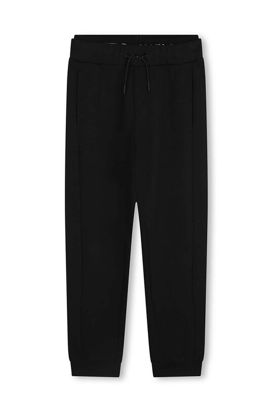 Детские спортивные штаны Karl Lagerfeld с эластаном чёрный Z30263.162.174