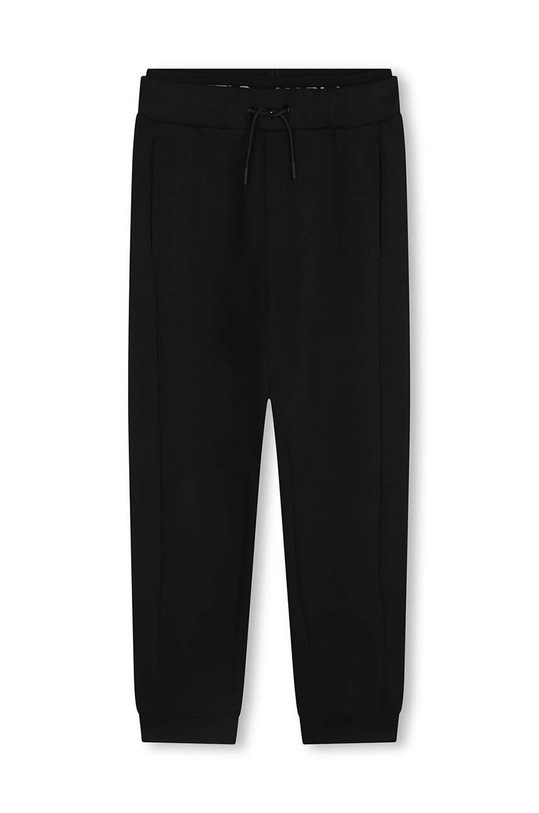 Дитячі спортивні штани Karl Lagerfeld з еластаном чорний Z30263.162.174