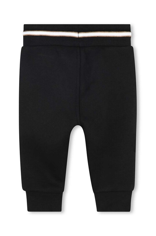 BOSS spodnie dresowe niemowlęce J51272.71.81 czarny AW24