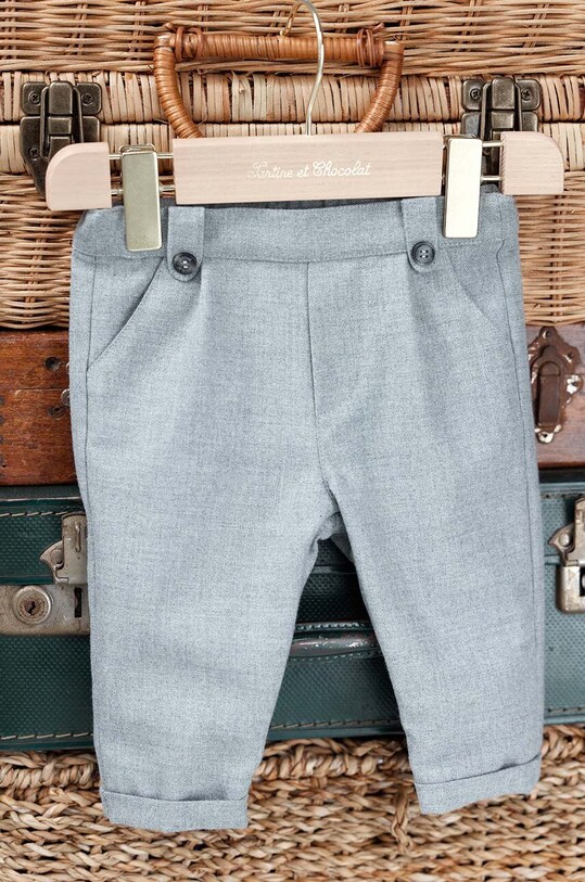 Tartine et Chocolat pantaloni copii gri TZ22041.104