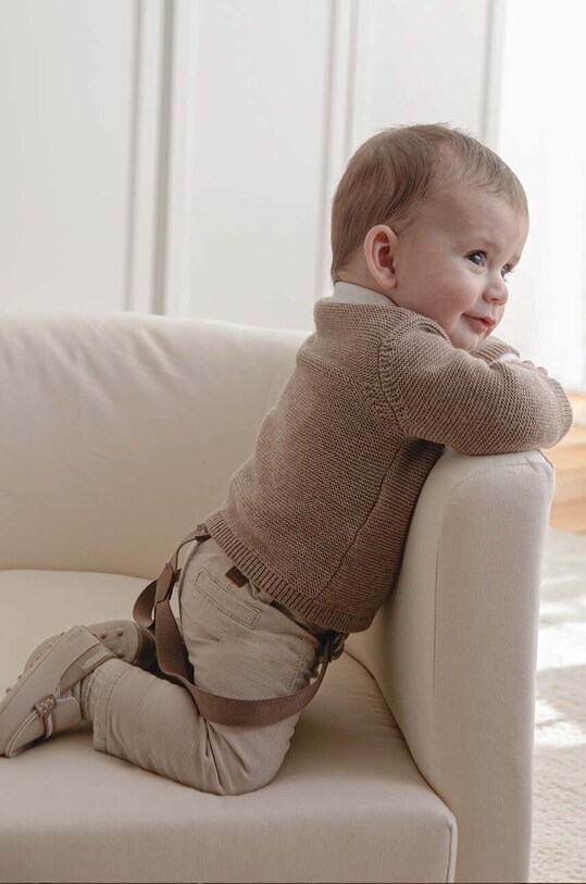 Băieți Mayoral Newborn pantaloni bebe 2521.1J.Newborn.9BYH bej