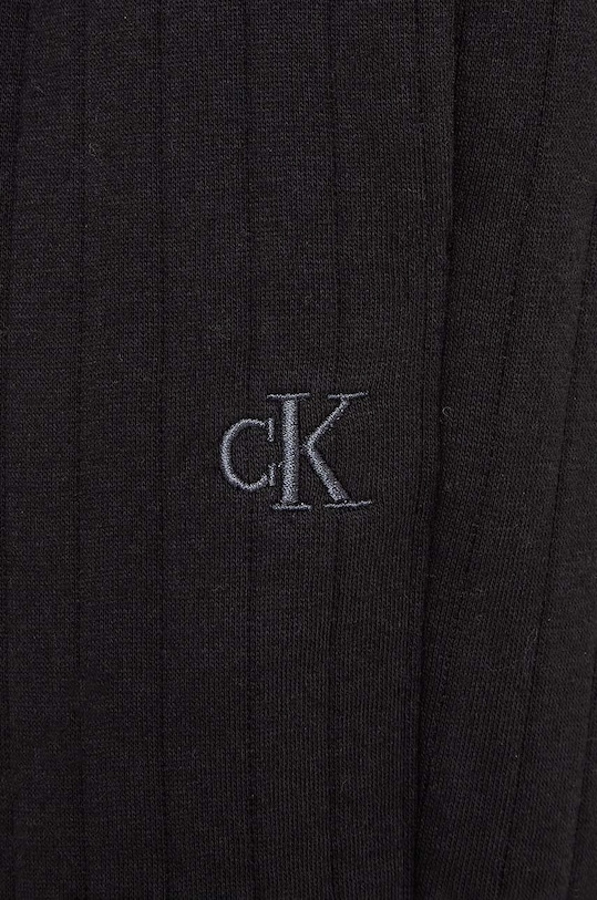Calvin Klein Jeans spodnie dresowe dziecięce VERTICAL QUILTED czarny IB0IB02192.9BYH