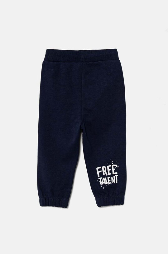 United Colors of Benetton pantaloni de trening pentru copii 330SGF03Z.P.Seasonal bleumarin AW24