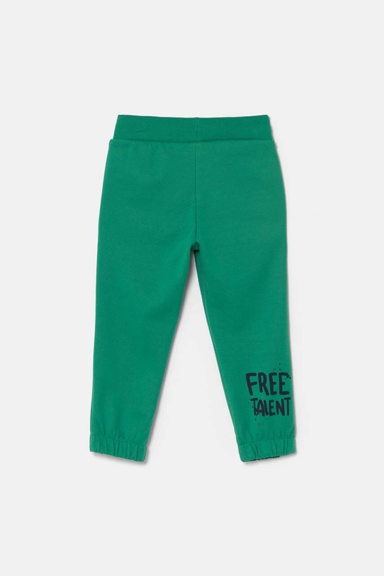 United Colors of Benetton pantaloni de trening pentru copii 330SGF03Z.P.Seasonal verde AW24