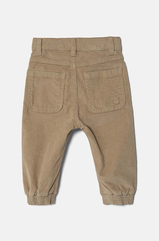 Dětské manšestrové kalhoty United Colors of Benetton 4AD5GE021.P.Seasonal béžová AW24