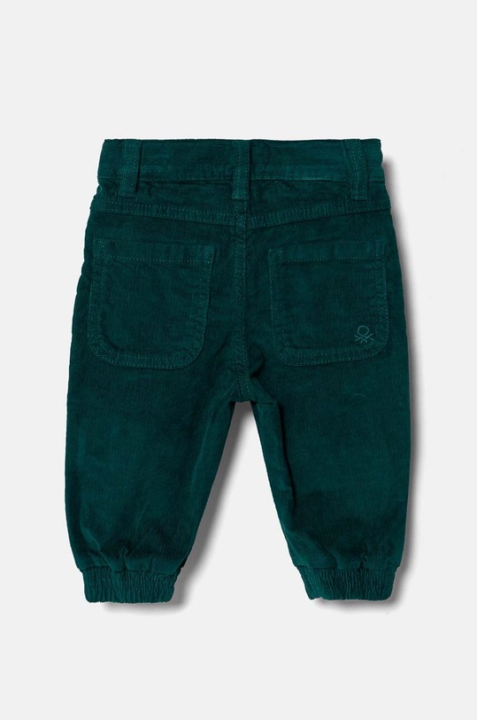 Dětské manšestrové kalhoty United Colors of Benetton 4AD5GE021.P.Seasonal zelená AW24
