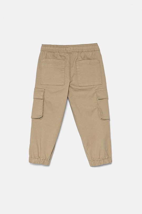 United Colors of Benetton spodnie dziecięce 4HM6GF01Z.P.Seasonal beżowy AW24
