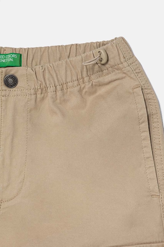 Chłopiec United Colors of Benetton spodnie dziecięce 4XZXCF03O.G.Seasonal beżowy