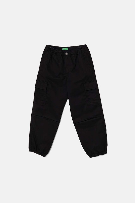 United Colors of Benetton spodnie dziecięce z elastanem czarny 4XZXCF03O.G.Seasonal