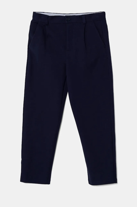 United Colors of Benetton spodnie dziecięce z elastanem granatowy 4EOMCF03N.G.Seasonal
