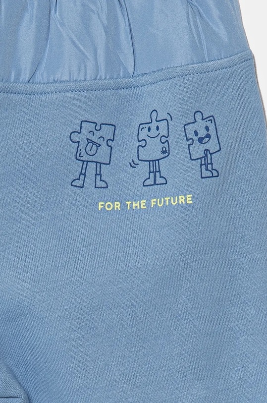 United Colors of Benetton pantaloni de trening pentru copii albastru 3WNCGF046.P.Seasonal
