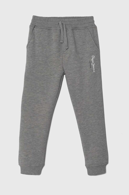 Pepe Jeans spodnie dresowe dziecięce NEW LAMONTY JOGG nadruk szary PB210712