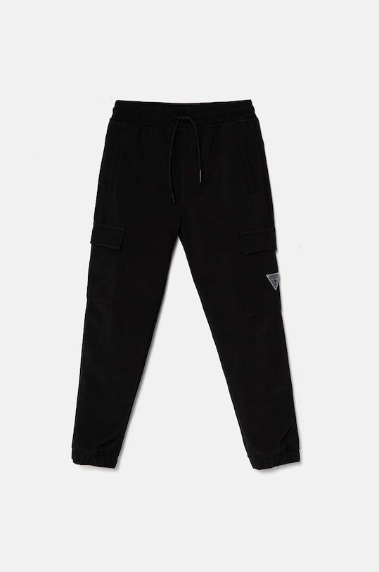 Детские брюки Guess ткань чёрный L4BB05.WFY80.9BYH